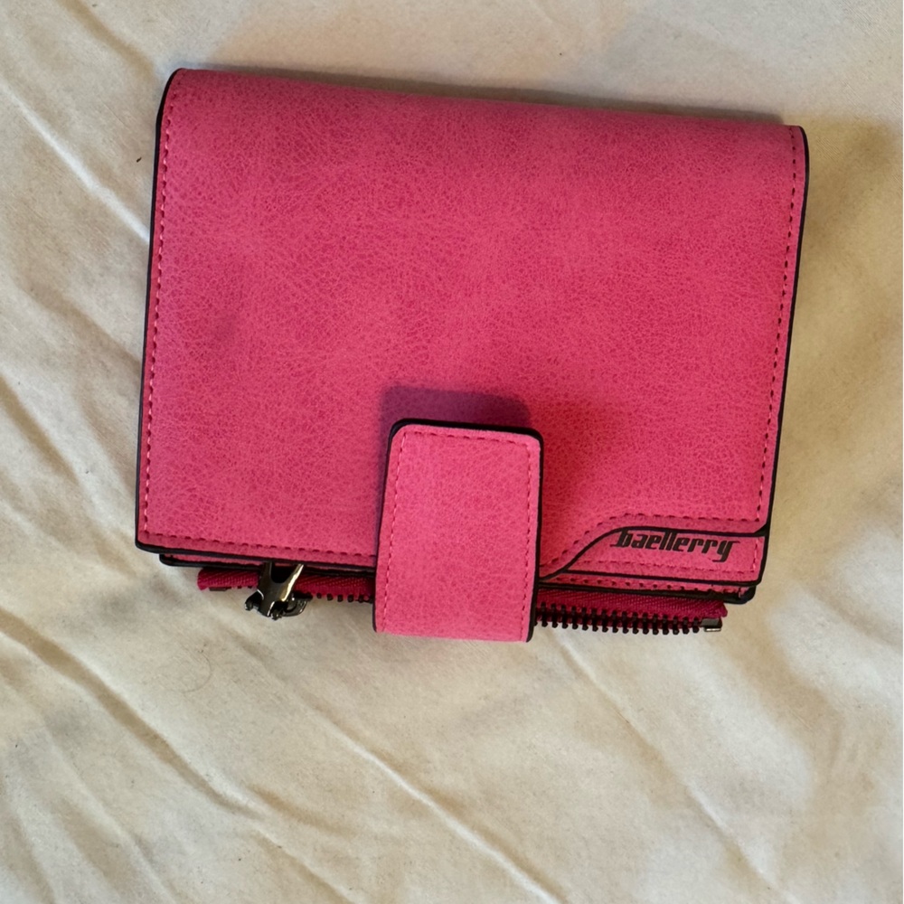 NWOT Baellerry Pink Wallet